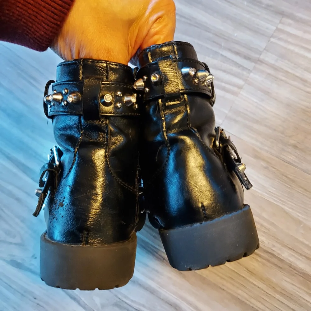 Zara moto boots